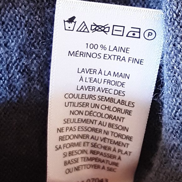 Grayson & Dunn Men's 100% Fine Merino Wool Grey Turtleneck Sweater New! Small - Picture 14 of 14